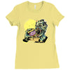 zombie burger Ladies Fitted T-Shirt