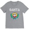 santa christmas V-Neck Tee