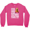 super saiyan quitting is not Crewneck Sweatshirt