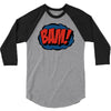 comic bam 3/4 Sleeve Shirt