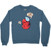 virus loves you this much Crewneck Sweatshirt