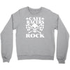 biker t shirt cafe racers ton up boys rockers greasers rock &amp; roll Crewneck Sweatshirt