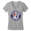 evanston hockey Women's V-Neck T-Shirt