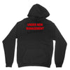 under new management just married mens black wedding present husband t Unisex Hoodie