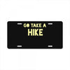go take a hike License Plate