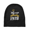kings are born in 1978 Baby Beanies