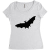 bat (3) Women's Triblend Scoop T-shirt
