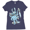 octobunny returns Ladies Fitted T-Shirt
