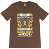 Never Underestimate the Strength of a Sarcoma Cancer Warrior T-Shirt