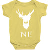 knights who say ni Baby Onesie