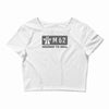 m62 highway to hull Crop Top