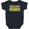 hokey cokey anonymous, ideal birthday gift or present Baby Bodysuit
