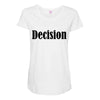 decision Maternity Scoop Neck T-shirt