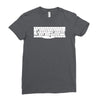 space bar  funny astronaut gravity universe planet ship rocket Ladies Fitted T-Shirt