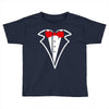 tuxedo bow Toddler T-shirt