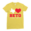 Texas Loves Beto Ladies Fitted T-Shirt