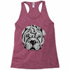 ask me about my shar pei Racerback Tank