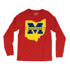 ohio for michigan Long Sleeve Shirts