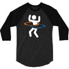 portal hula hooping with portals 3/4 Sleeve Shirt