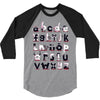 alphabeasts 3/4 Sleeve Shirt