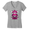 samurai pink ranger Women's V-Neck T-Shirt