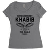 khabib the eagle Women's Triblend Scoop T-shirt