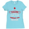 funny teacher Ladies Fitted T-Shirt