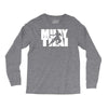 muay thai mma gym sport gym train Long Sleeve Shirts