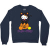 kitty halloween Crewneck Sweatshirt