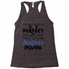 awesome poppa Racerback Tank