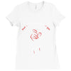 Hold (a237) Ladies Fitted T-Shirt