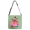 paw patrol birthday girl grandma Adjustable Strap Totes