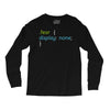 computer science Long Sleeve Shirts