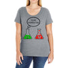you're overreacting Ladies Curvy T-Shirt