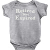 retired not expired Baby Onesie