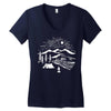 wilderness Women's V-Neck T-Shirt