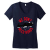 we don't need roads Women's V-Neck T-Shirt