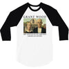 Grant Wood American Gothic 3/4 Sleeve Shirt