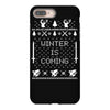 winter is coming ugly christmas sweater iPhone 8 Plus