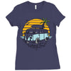 summer time Ladies Fitted T-Shirt