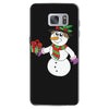smiling snowman holding out christmas Samsung Galaxy S7
