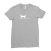 rope heart cat Ladies Fitted T-Shirt