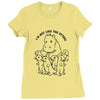not like otters Ladies Fitted T-Shirt