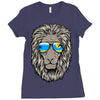 summer lion Ladies Fitted T-Shirt