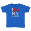 i only like ny as a friend Toddler T-shirt