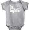 the dogfather   boxer Baby Bodysuit
