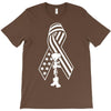 fallen soldier ribbon never forget military T-Shirt