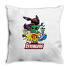 nick fureon's eevengers Throw Pillow