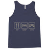 eat,sleep,game Tank Top