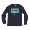 louder than words Long Sleeve Shirts